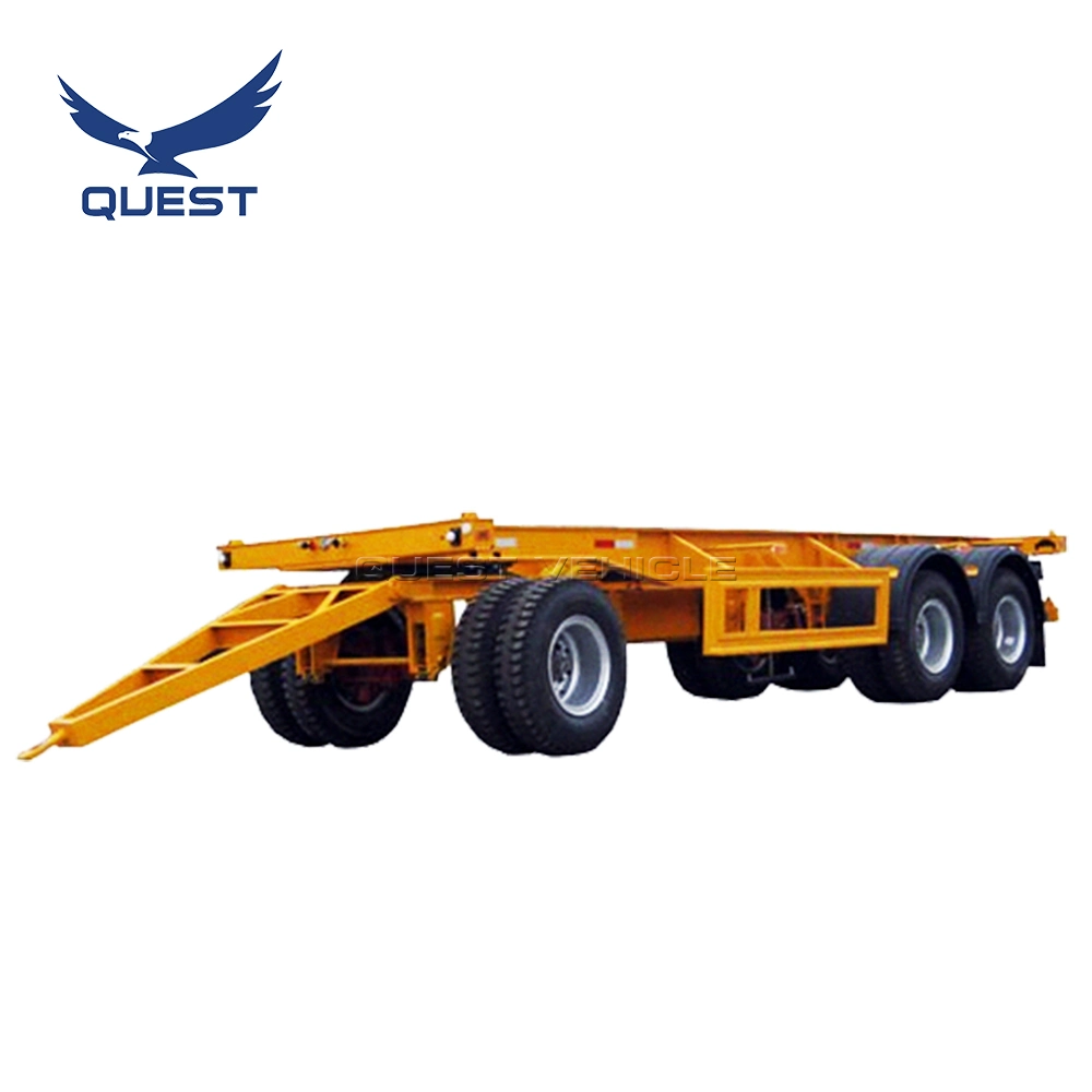 Quest 2axle 20FT Full Truck Drawbar Trailer Container Dolly Trailer