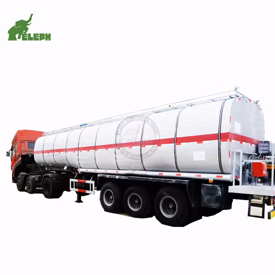 2019 Heating Wax Asphalt Bitumen Tanker Semi Trailer Liquid Tank for Sale