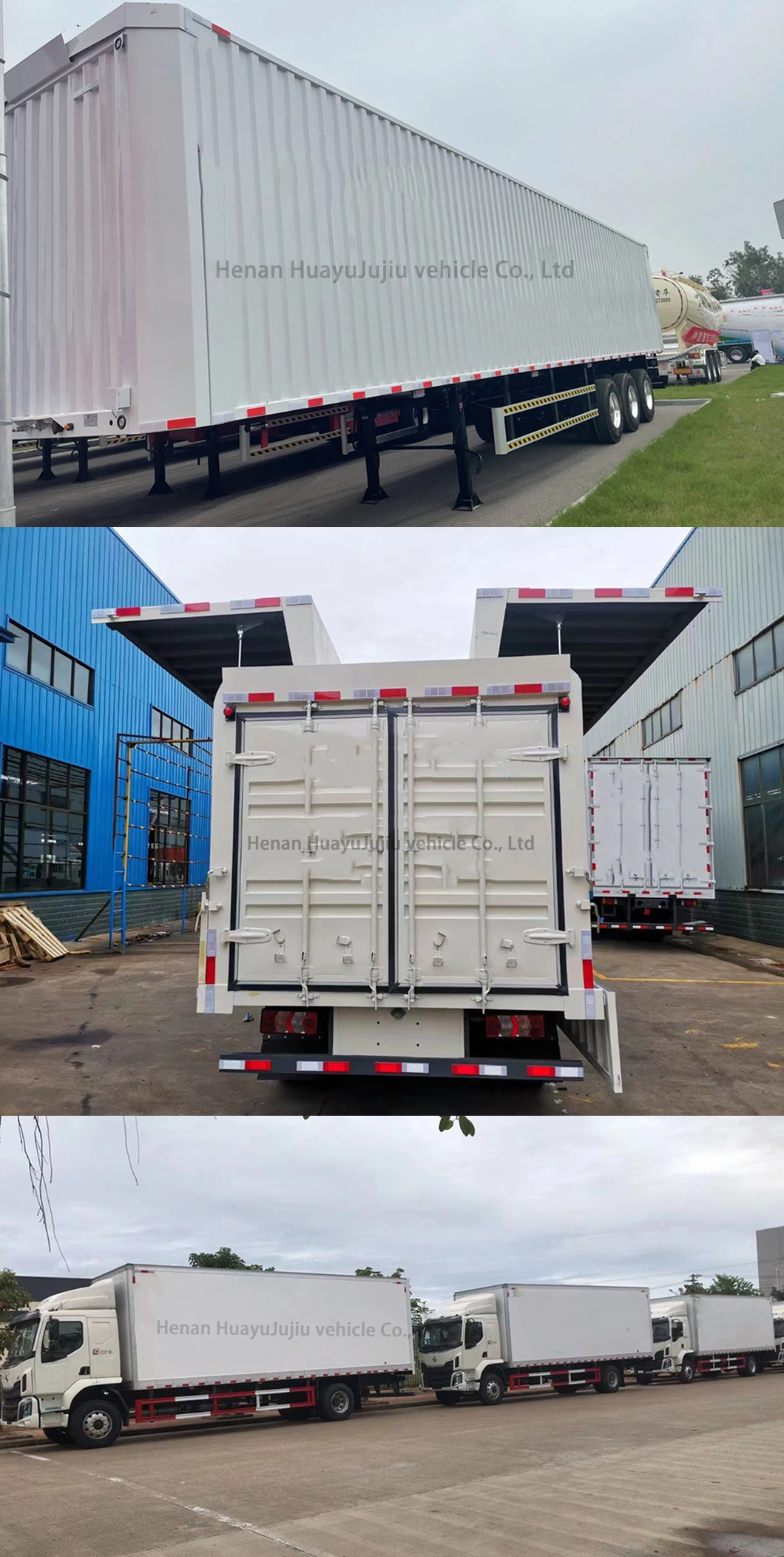Special Customized 3axles 40FT for Curtain Side Semi Trailer