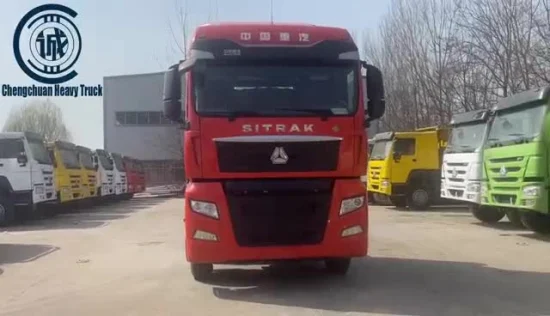 China 2017/2018/2019 Year Used 430HP /440 HP Sinotruk HOWO Sitrak T7h CNG Tractor Truck Head 6X4 Used CNG Euro 5 Tractor Trucks