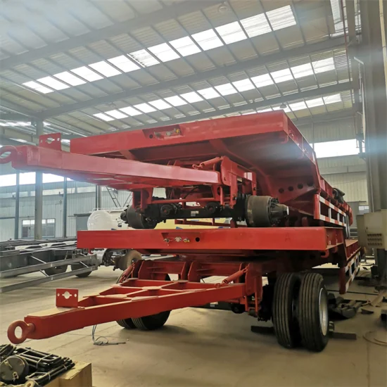 Leaf Spring Suspension Trailer DOT Approved Special Customized Drawbar Trailer