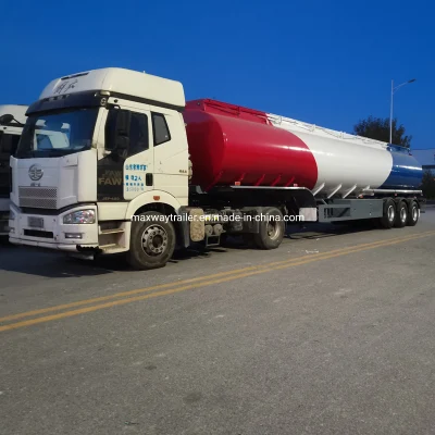 China Factory Petrol Tanker Trailer 3 Axles 50000 Liters Road Fuel Tanker Trailer