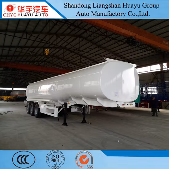 Best Price 3 Axles 45m3/10000gal Carbon Steel Aluminium Alloy Fuel/Cement/Diesel/Petrol/Gasoline/Milk/Bitumen/Water/Liquid Tank Tanker Truck Semi Trailer