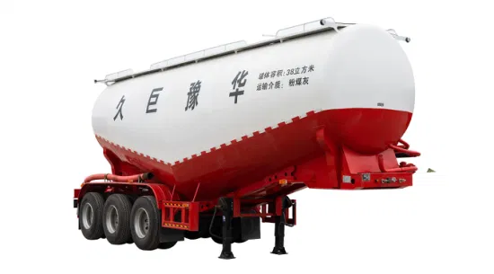 3 Axles 33/38/45/55cbm Bulk Cement Feed Tanker Low Prices